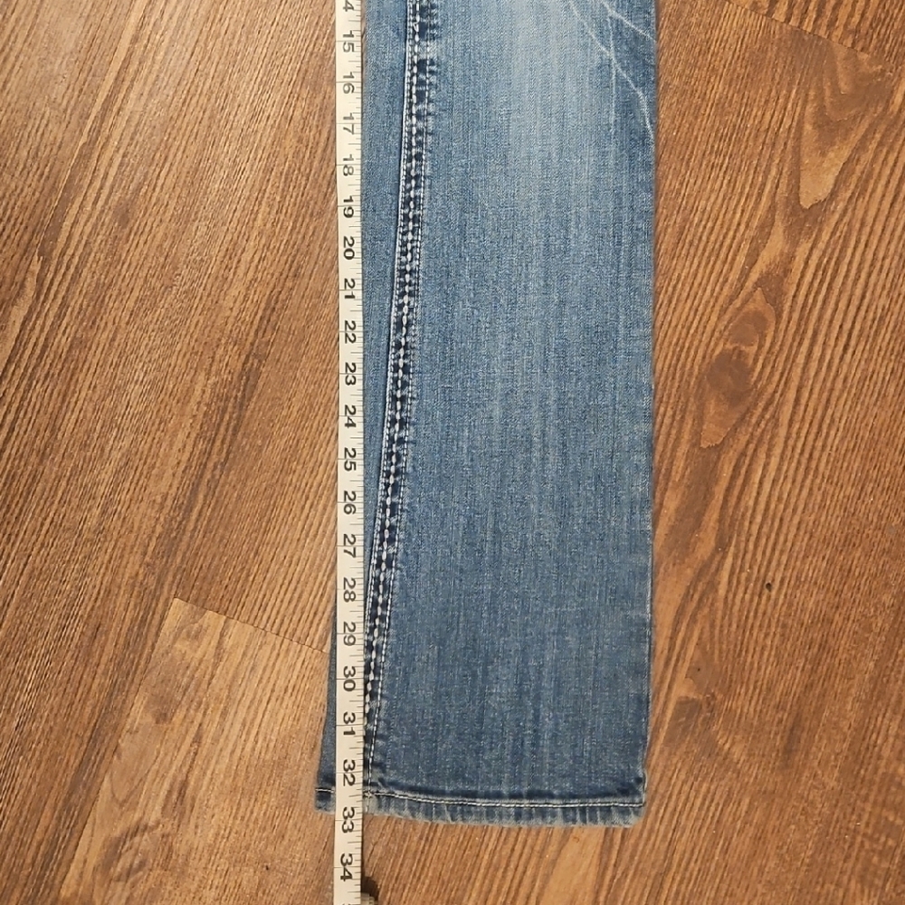Grace in LA Denim Blue Boot Cut Jeans - Picture 3 of 7